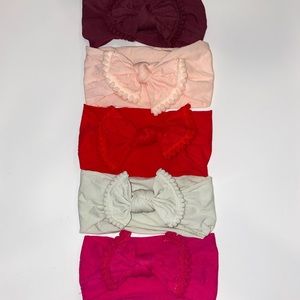 Baby nylon headband bundle of 6